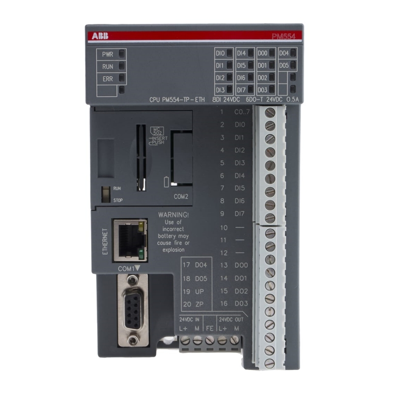 1SAP120600R0001 ABB PM554-T Central Processing Unit - Image 2