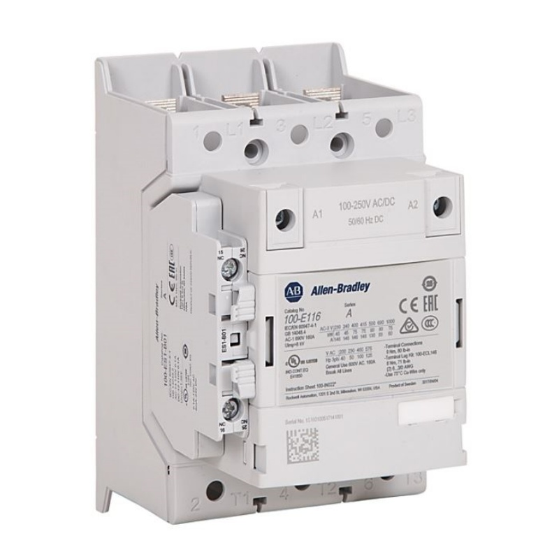 100-E146KJ11 Allen-Bradley AC and DC-Operated Direct-on-Line Contactor