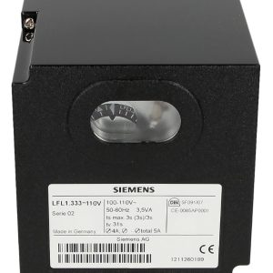 Siemens LFL1.333 Burner Control Specification Sheet