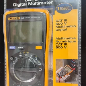 Fluke 15B+ CAT III 600V Digital Multimeter 1000V/10A 8589